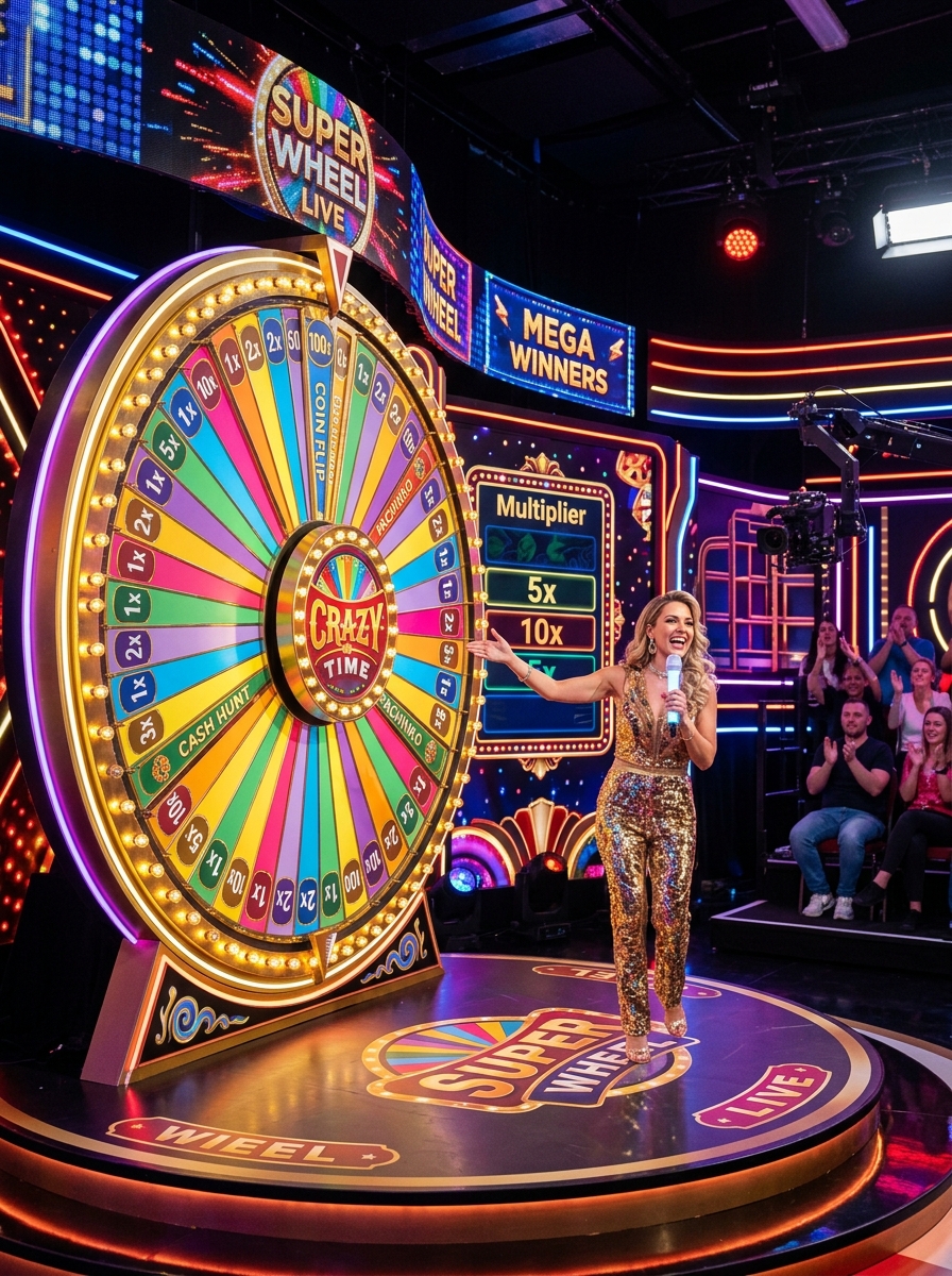 Crazy Time Super Wheel